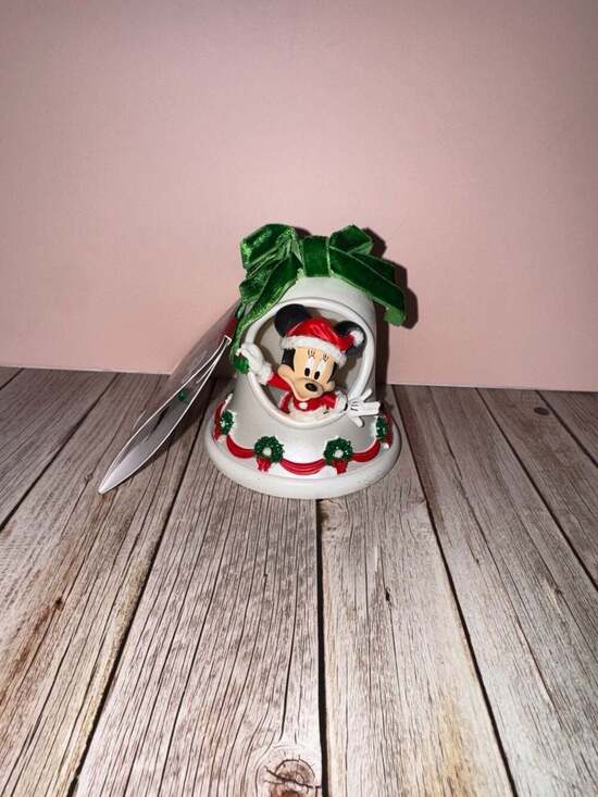 Disney Other - Disney Parks Santa Minnie Mouse Bell Sketchbook Christmas Ornament
